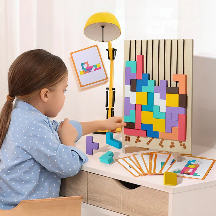 Kidinova – Puzzle Éducatif en Bois | Inspiré de la Méthode Montessori